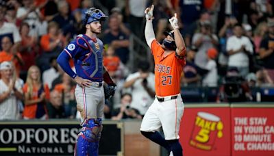 Familiar loss for Rangers in Houston: Texas makes mistakes, Jose Altuve makes them pay