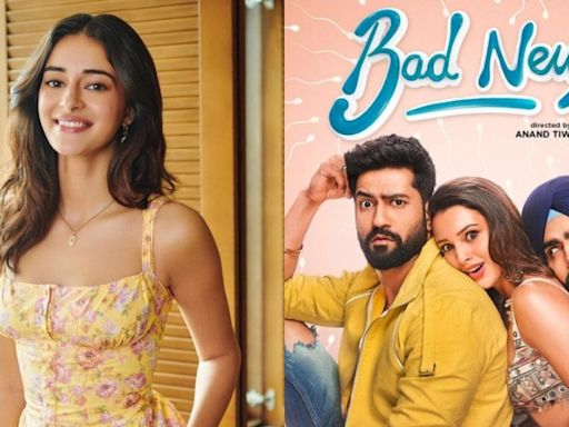 Ananya Panday Reviews Vicky Kaushal, Triptii Dimri’s Bad Newz: 'Wanna Have The Best Time Ever Go Watch’ - News18