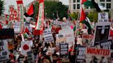 Thousands protest in Washington as Netanyahu addresses US Congress