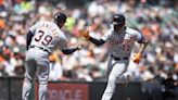 Eric Haase powers Detroit Tigers to 3-2 win over San Francisco Giants for series split