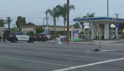 Man injured after shot by Huntington Beach officer outside gas station