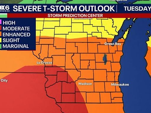 Southeast Wisconsin severe weather threat for May 21