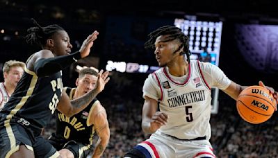 UConn freshman Stephon Castle declares for NBA draft and becomes school's second one-and-done player