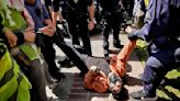 美國大學支持巴人示威蔓延 再有數十人被捕