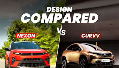 2024 Tata Curvv vs Tata Nexon: Exterior Design Similarities And Differences Explained - ZigWheels