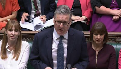 Key moments from Sir Keir Starmer’s first Prime Minister’s Questions