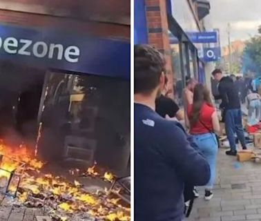 Looters mocked 'you wanted your country back - didn't realise it's in Shoezone'