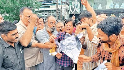 Rahul Gandhi Hindu remark row: 5 held for clash between BJP, Cong workers in Ahmedabad; 2 FIRs lodged