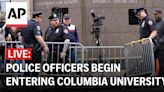LIVE: New York police officers begin entering Columbia University campus