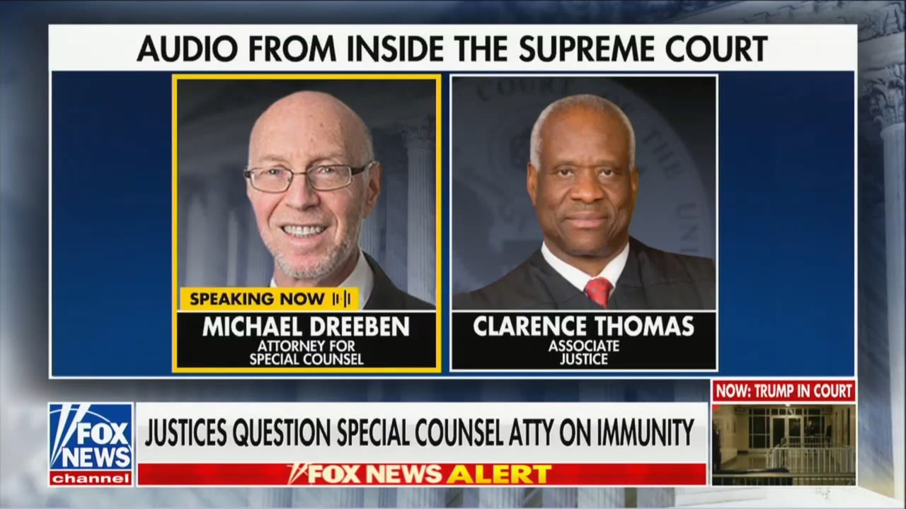 Clarence Thomas Kicks Off Trump Immunity Hearing By Saying Past Presidents Have Been Part Of Coups Without Prosecution