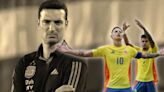 Los tres puntos clave del juego de Colombia que preocupan a Scaloni de cara a la final de la Copa América: el cambio que podrían motivar