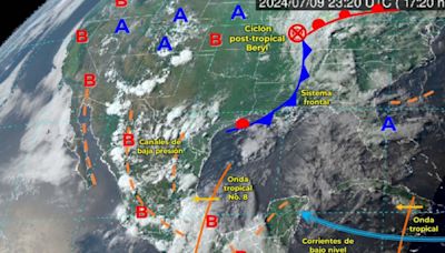 Clima en México este 10 de julio de 2024: Se esperan lluvias, granizo y tornados