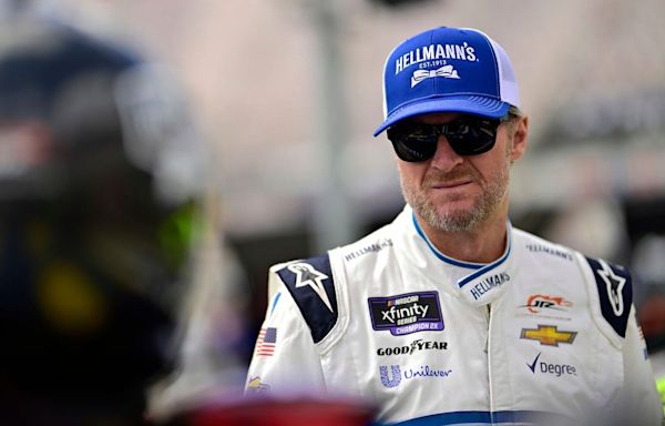 Dale Earnhardt Jr. is back, running what might be his last NASCAR race ever