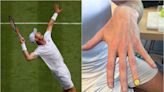 Andy Murray gets tennis-themed manicure at Wimbledon