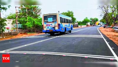 State Highways Department Widens Stretch to Eliminate Blackspot on Trichy-Thuraiyur Road | Trichy News - Times of India