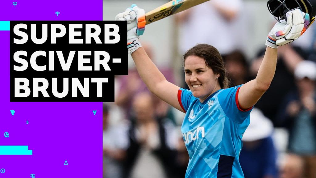 England v Pakistan women's 3rd ODI: Natalie Sciver-Brunt highlights