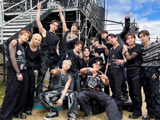 SEVENTEEN script history at Glastonbury pyramid stage with hits Aju Nice, MAESTRO, God of Music, more