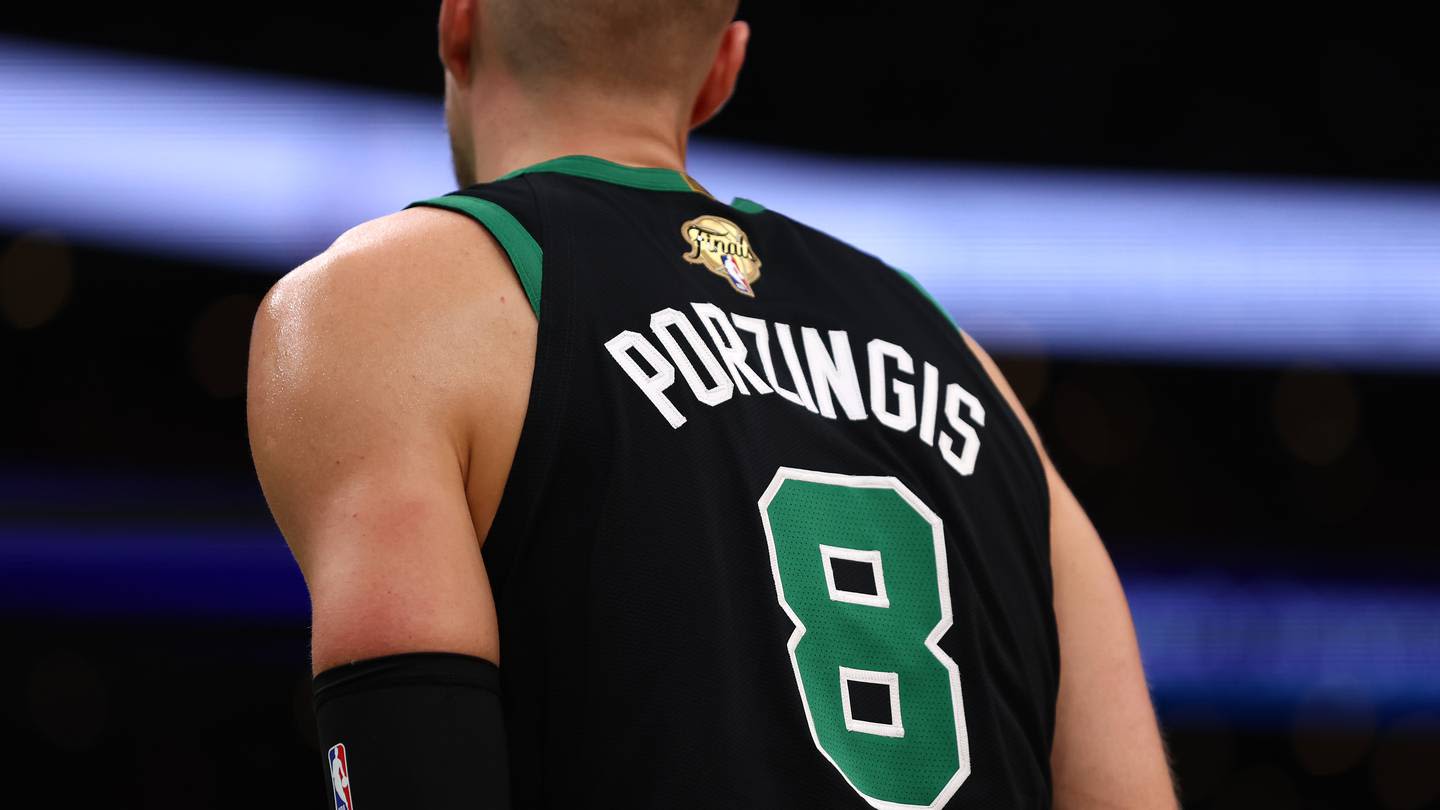 Celtics offer little on Porzingis after leg injury kept him out of Game 3 of the NBA Finals