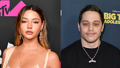 Madelyn Cline and Pete Davidson Are "Very Much in Love" in Case You Were Wondering!