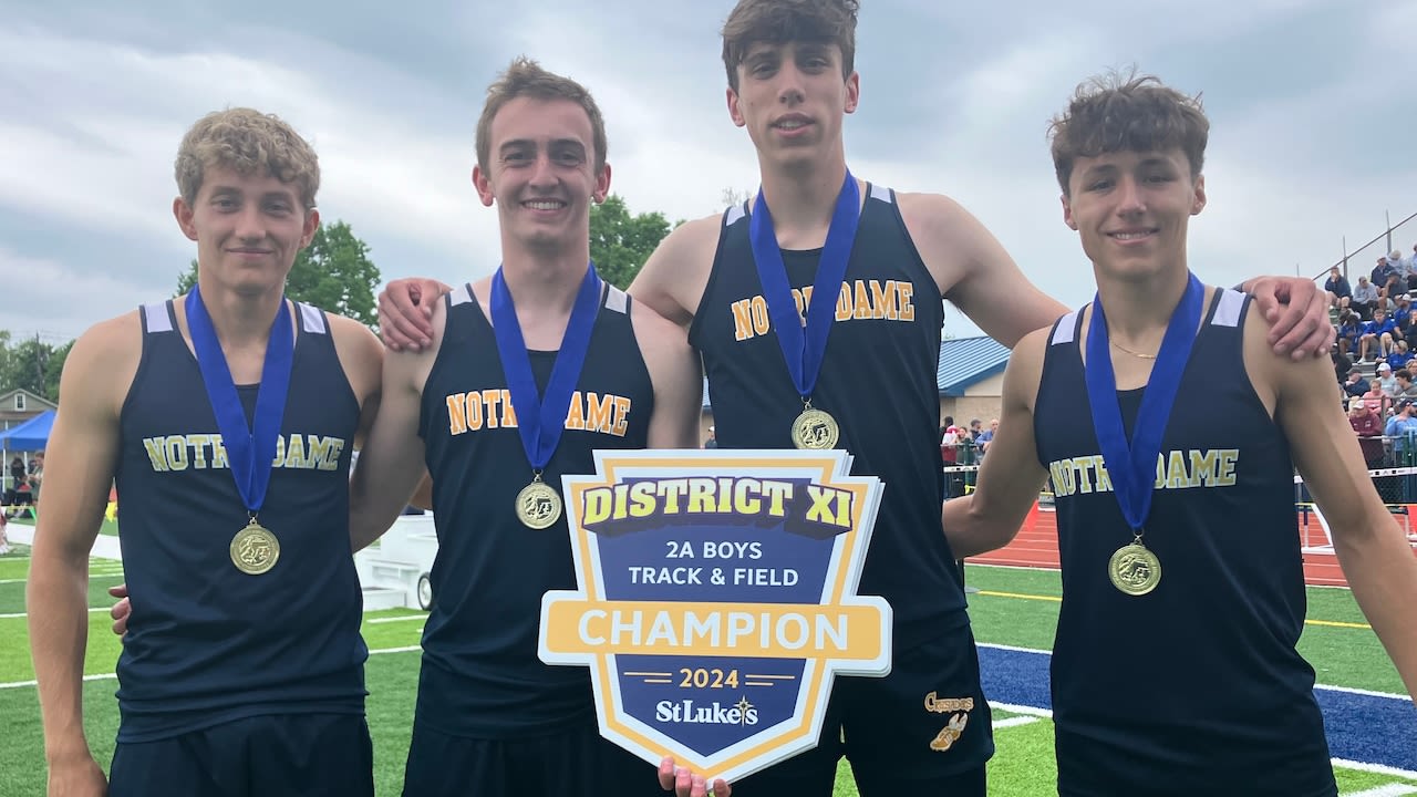 District track records fall to Parkland’s Beers, Notre Dame relay on meet’s first day