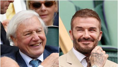 From David Attenborough to David Beckham: Who’s who in the Royal Box on Wimbledon day one?