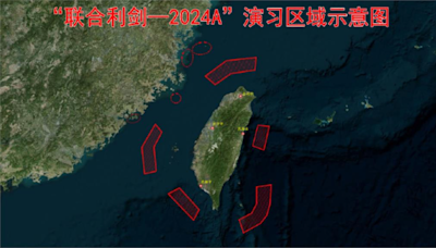 中共對台軍演引外媒關注 NHK頭條報導