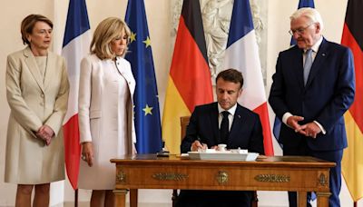 Macron y Steinmeier destacaron las relaciones entre Francia y Alemania: “Son una pieza central e importantes para Europa”