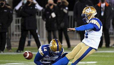 CFL fines kickers, including Bombers' Castillo