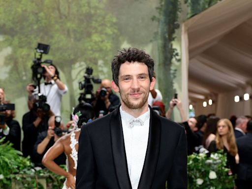 'Challengers' Star Josh O'Connor Ditches Tenniscore for Whimsical Loewe Tuxedo at the Met Gala