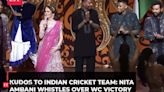 Anant-Radhika Sangeet celebrations: Nita Ambani applauds Team India for the T20 World Cup victory