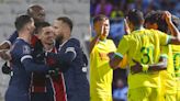 Cuándo juega Nantes vs. PSG por la Liga de Francia: día, horario y TV