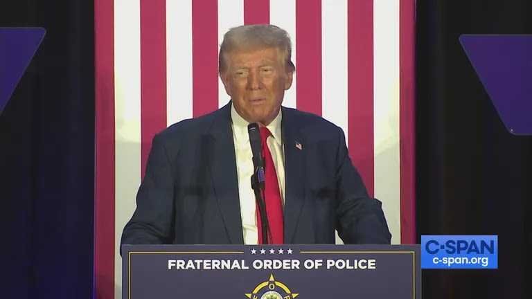 Donald Trump, in Charlotte speech, accepts Fraternal Order of Police endorsement