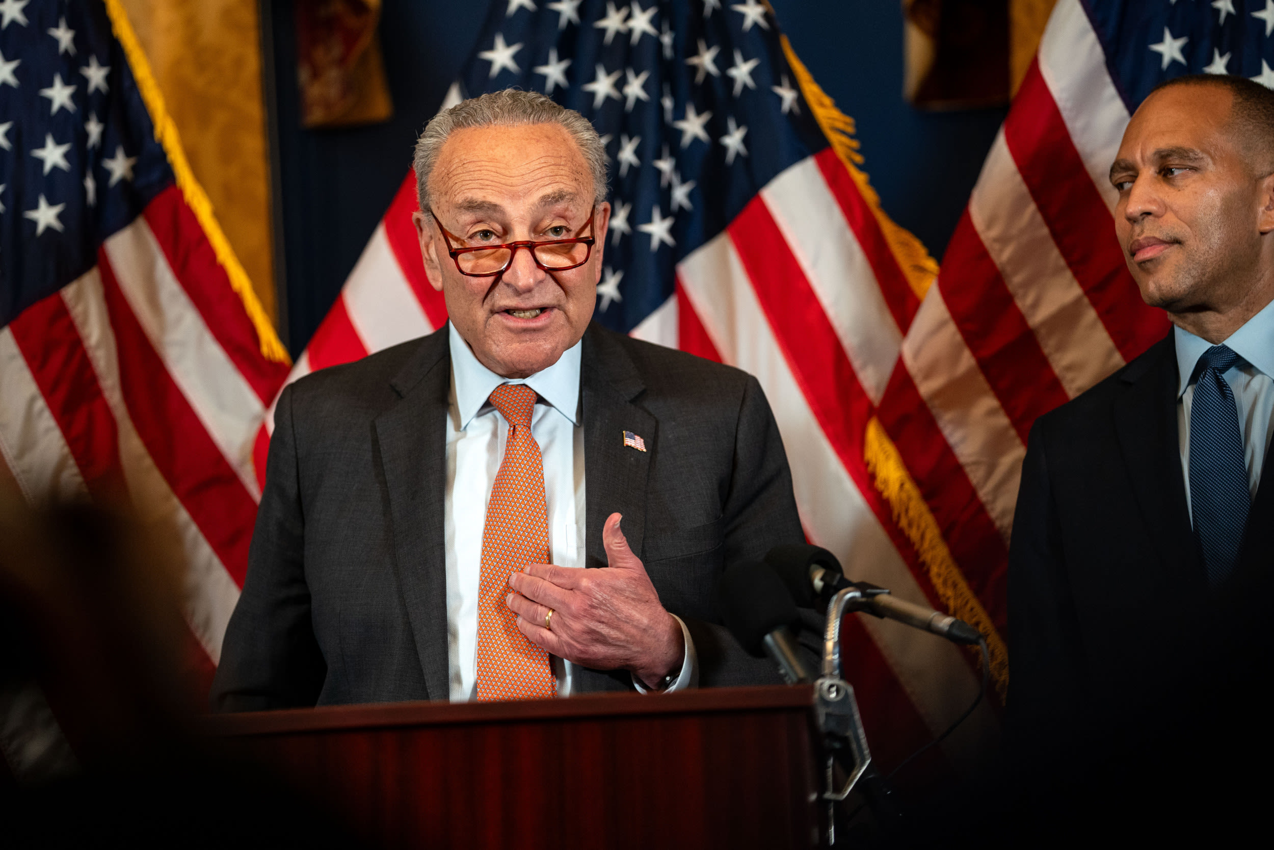 Donald Trump has 'about 10 days' to replace JD Vance—Chuck Schumer