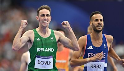 Cathal Doyle 'absolutely buzzing' after winning 1500m repechage