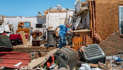 Al menos un muerto, varios heridos y destrucción: los estragos del mal tiempo en el centro del país