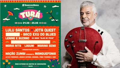 TURÁ Recife estreia com Lulu Santos, Nação Zumbi e mais no line-up; veja