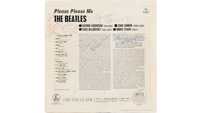 This Rare Beatles-Signed Record Sleeve Could Fetch Over $30,000 at Auction