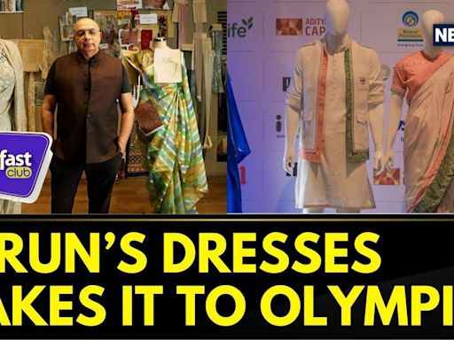 The Breakfast Club: Tarun Tahiliani Makes History As First Indian Designer To Make It To Olympics - News18