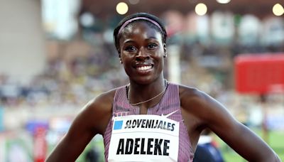 Rhasidat Adeleke finishes fifth in 200 metres at Diamond League in London