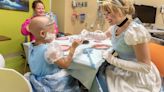 Cinderella visits patients at HSHS St. Vincent Children’s Hospital