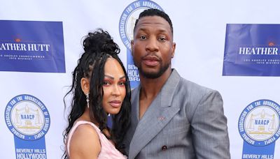 Jonathan Majors makes first red carpet appearance since sentencing