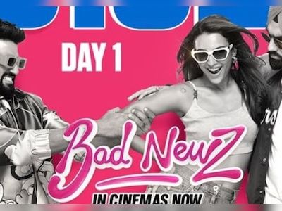 Bad Newz box office collection Day 1: Vicky Kaushal, Triptii Dimri's film earns ₹8.62 crore - CNBC TV18