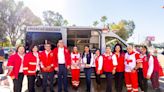Alcaldesa Montserrat Caballero dona ambulancia a Cruz Roja de Tijuana