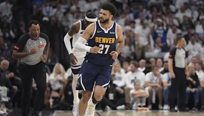 Nuggets confidently tie series with Timberwolves in 115-107 win in Game 4 fueled by Jokic and Gordon