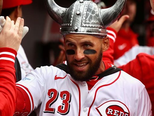 Reds’ Martini makes history on Opening Day