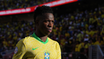 Vinicius apologises after Brazil's early Copa America exit