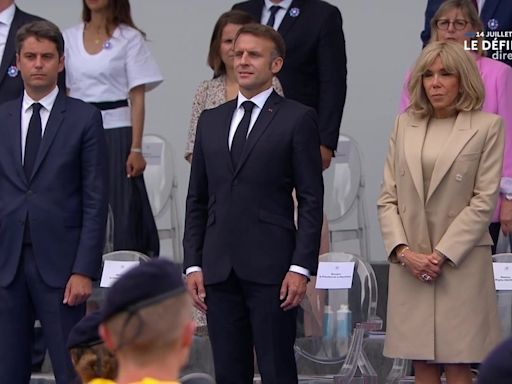 Brigitte Macron : en beige pour le 14 Juillet, la Première dame fait honneur au chic à la française