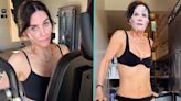 Courteney Cox Crawls Out Of A Freezer While Wearing Bikini In Playful Video After 60th Birthday | Access