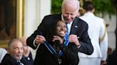 Simone Biles Receives The Presidential Medal Of Freedom