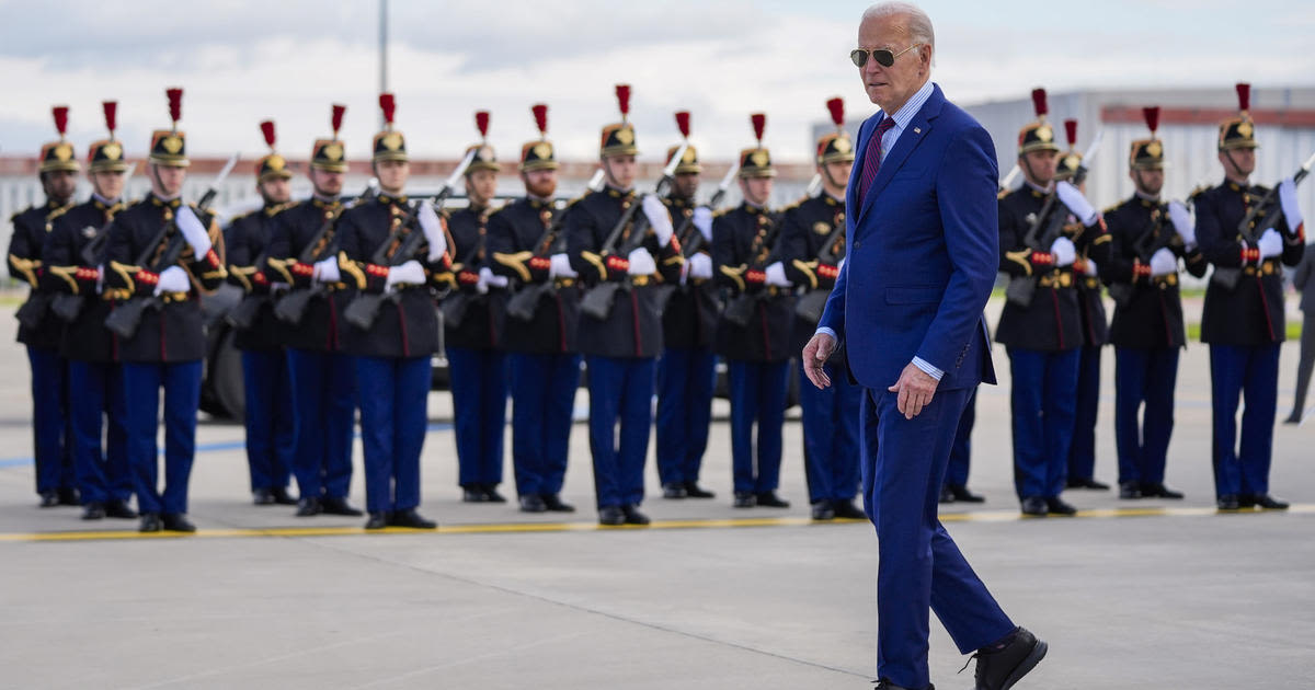 Biden and allies mark 80th anniversary of D-Day at Normandy